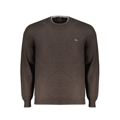 Marrone Wool Men Sweater