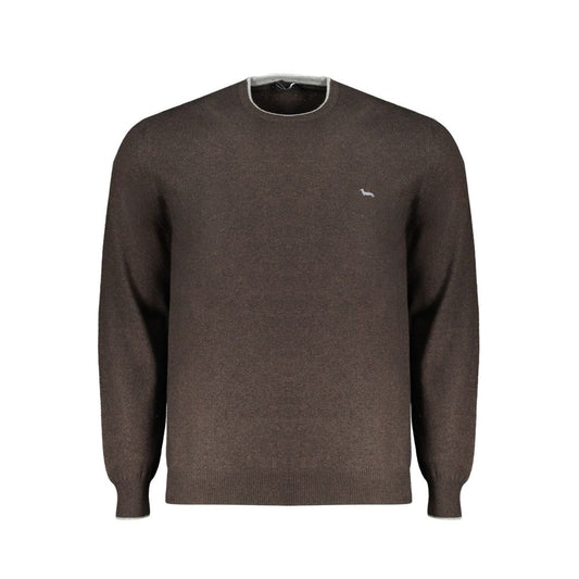 Marrone Wool Men Sweater