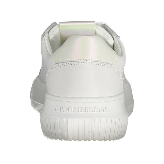 White Leather Women Sneaker