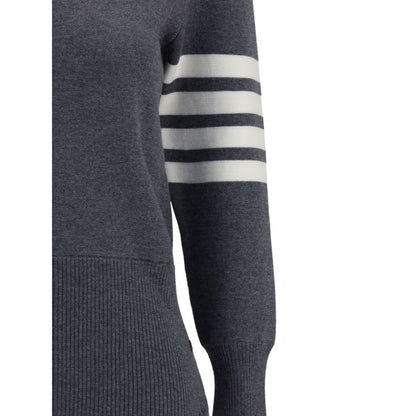 Gray Fleece Wool Sweatshirt