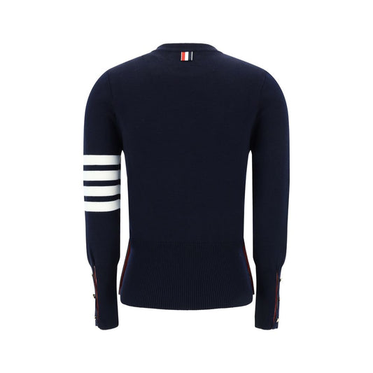 Blue Fleece Wool Sweatshirt
