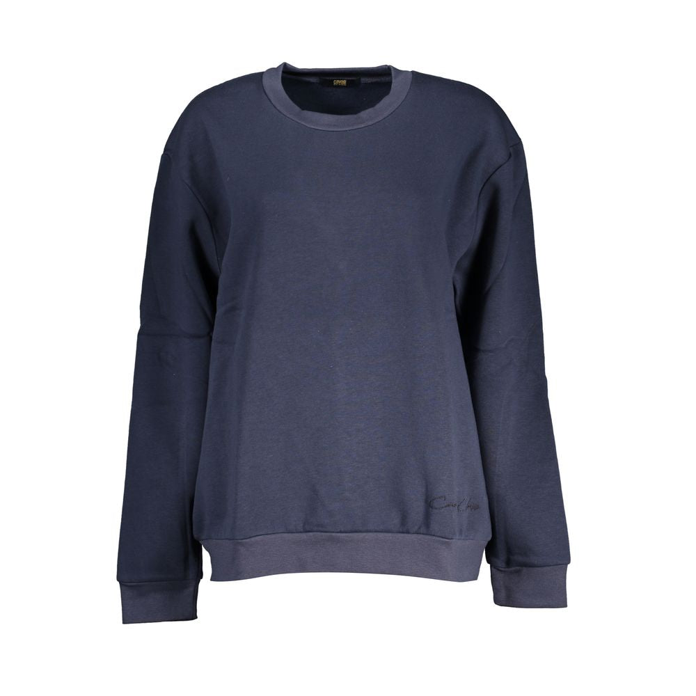 Blu Polyester Woman Sweatshirt