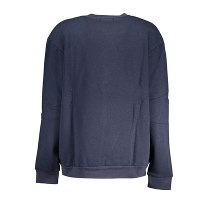 Blu Polyester Woman Sweatshirt