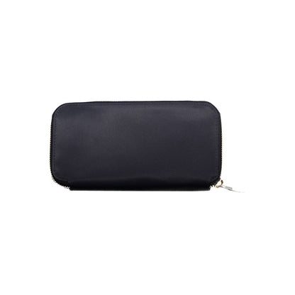 Blu Nylon Women Wallet