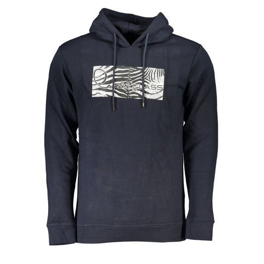 Blue Cotton Men's Sweatshirt