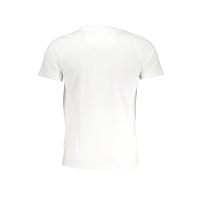 White Cotton Men's T-Shirt