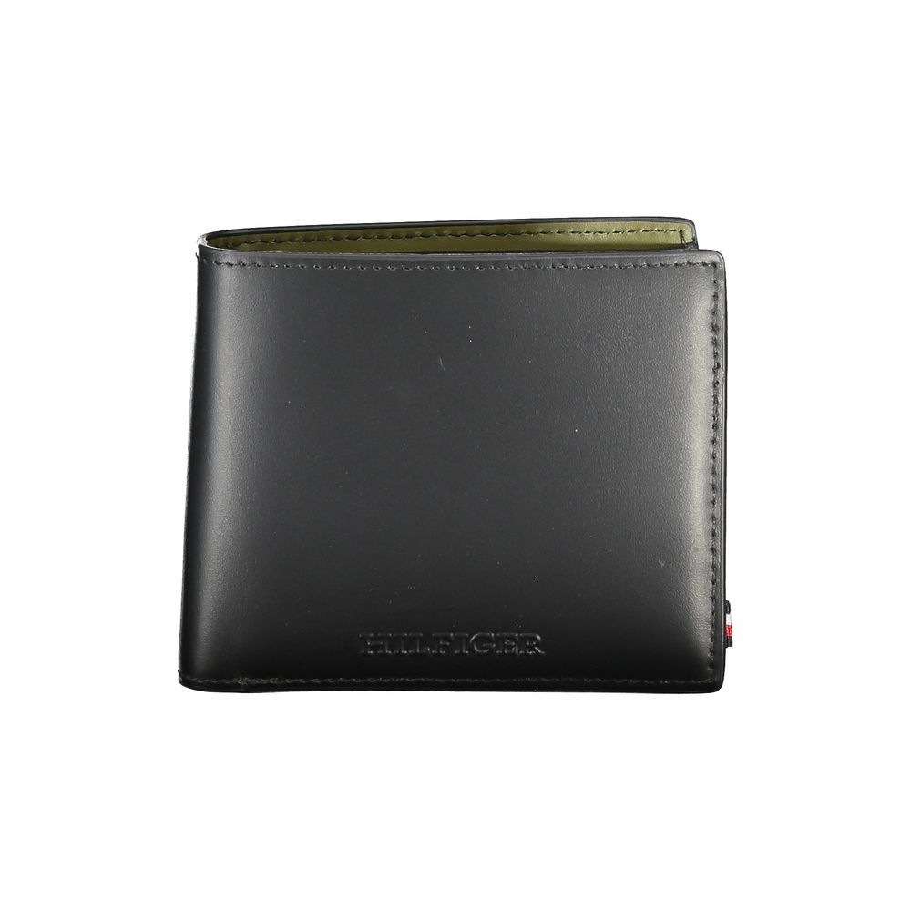 Black Leather Men's Wallet