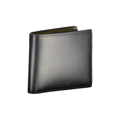 Black Leather Men's Wallet