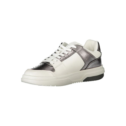 Bianco Polyurethane Women Sneaker