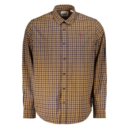 Blue Cotton Men's Shirt