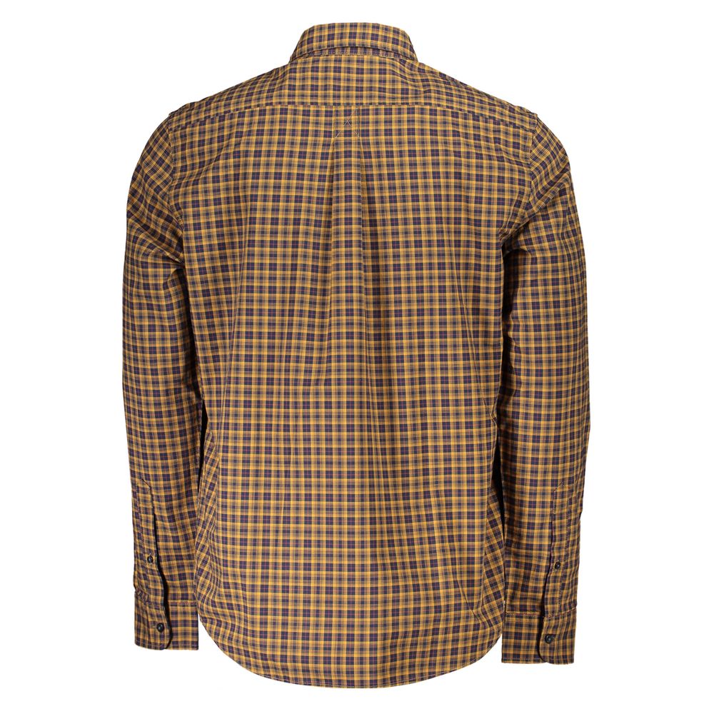 Blue Cotton Men's Shirt