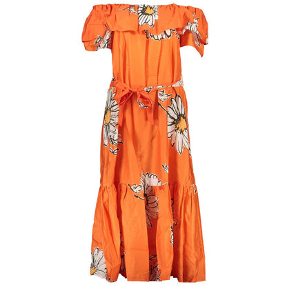 "Arancione Cotton Woman Dress"