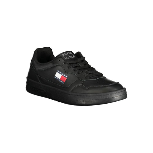 Nero Poliuretano Men Sneaker