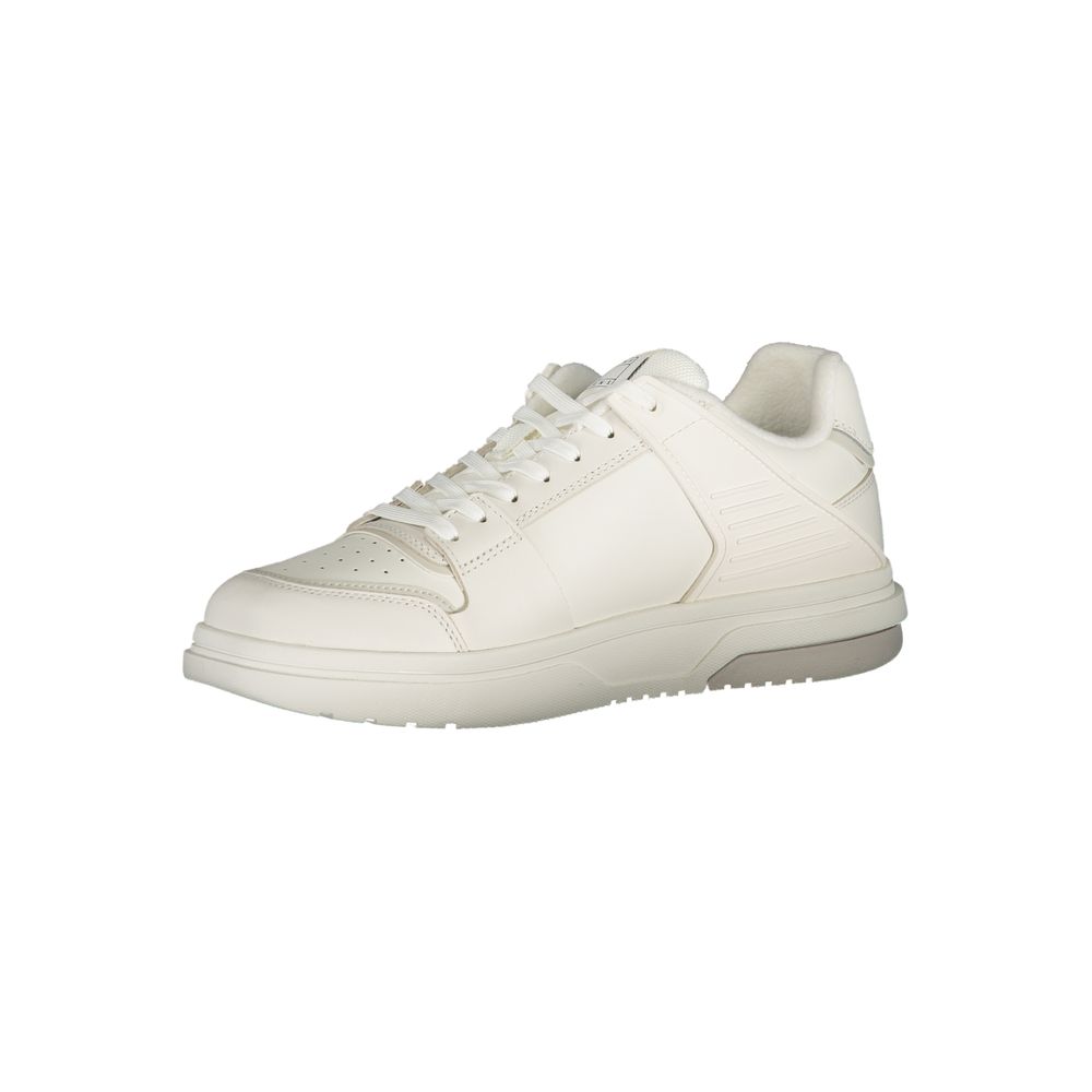 Bianco Poliuretano Men Sneaker