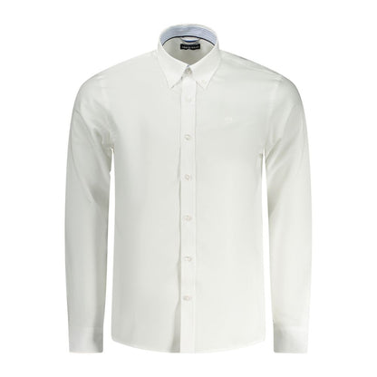 White Cotton Men's Shirt