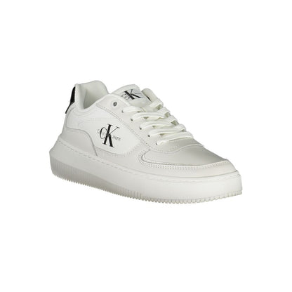 White Leather Women Sneaker
