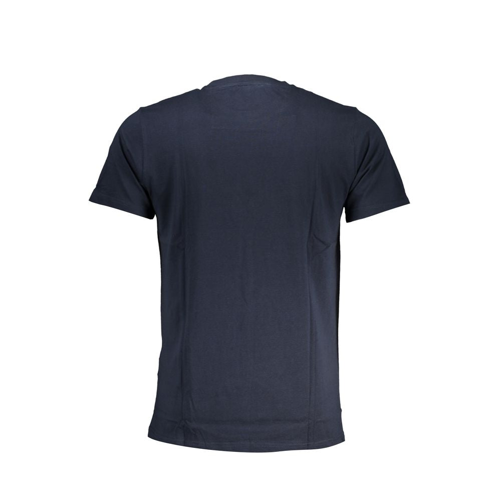 Blu Cotton Men T-Shirt