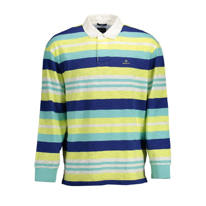 Yellow Cotton Mens Polo Shirt