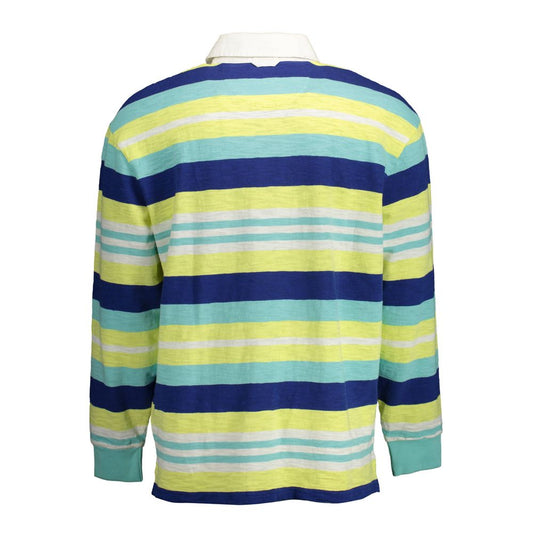 Yellow Cotton Mens Polo Shirt