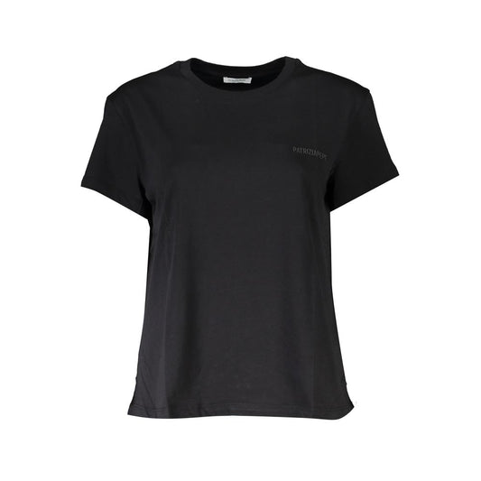 Black Organic Cotton Women T-Shirt