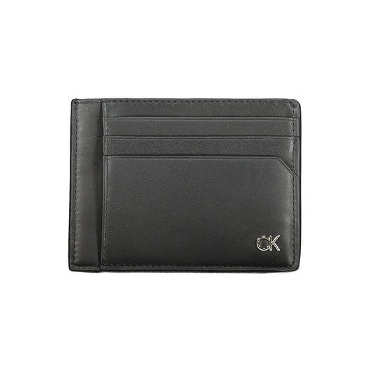 Black Leather Men Wallet