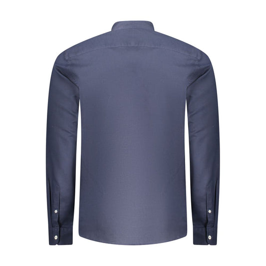 Blue Linen Men Shirt