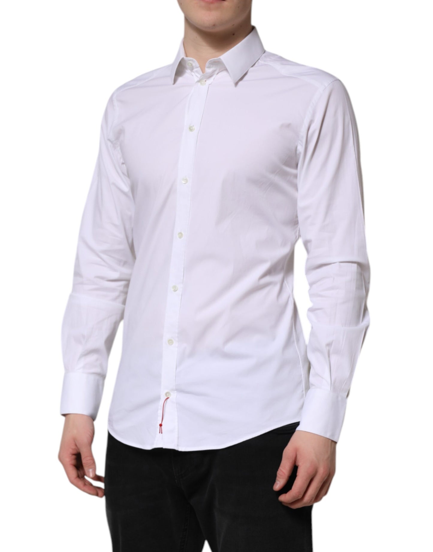 White GOLD Cotton Dress Formal Shirt