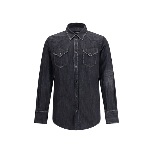 Black Denim Shirt
