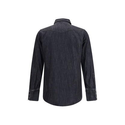 Black Denim Shirt