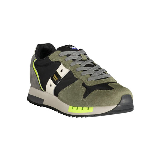 Verde Polyurethane Men Sneaker