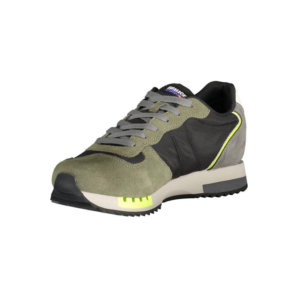 Verde Polyurethane Men Sneaker