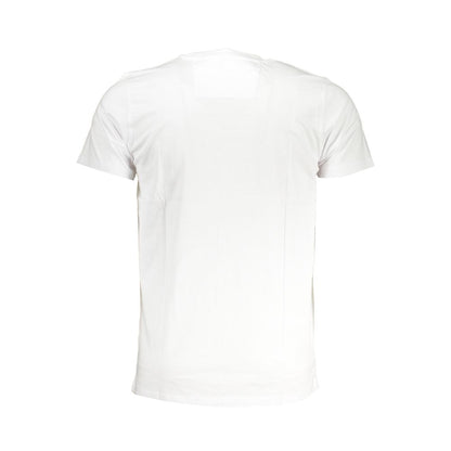 Bianco Cotton Uomo T-Shirt