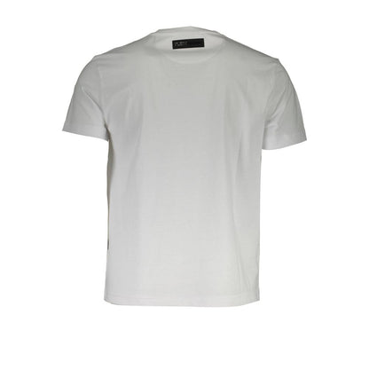 White Cotton Men's T-Shirt