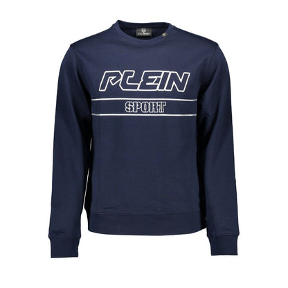 Blue Cotton Men's Sweatshirt