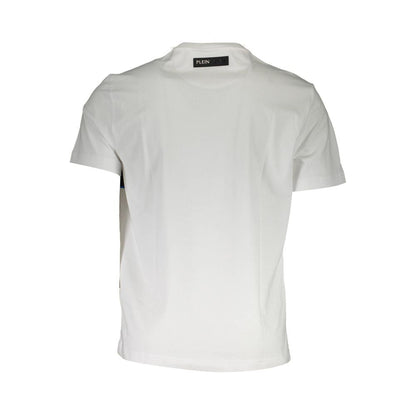 White Cotton Men's T-Shirt