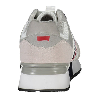 Bianco Polyurethane Men Sneaker