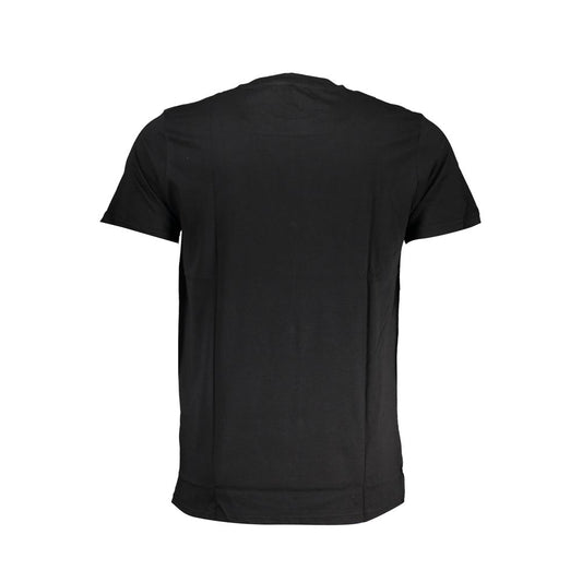 Black Cotton Men's T-Shirt