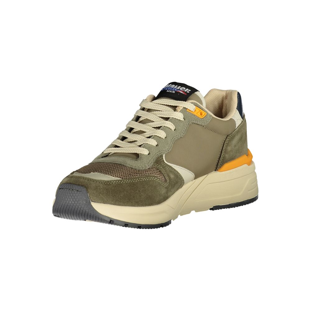 Verde Polyurethane Men Sneaker