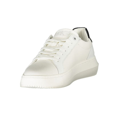 Bianco Polyurethane Women Sneaker