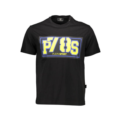 Black Cotton Men's T-Shirt