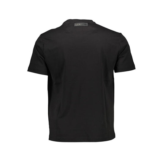 Black Cotton Men's T-Shirt