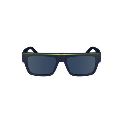 Blue Injected Plastic Men's Sunglasses