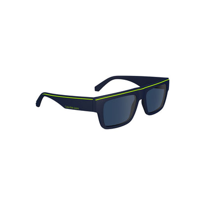 Blue Injected Plastic Men's Sunglasses