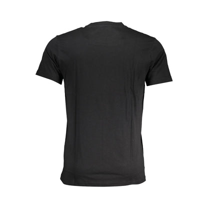 Black Cotton Men's T-Shirt