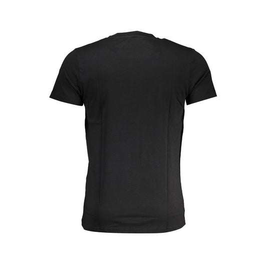 Black Cotton Men's T-Shirt