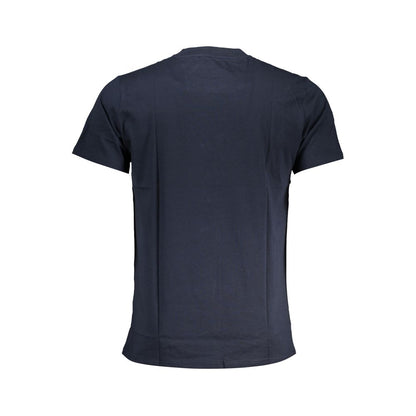 Blu Cotton Men T-Shirt
