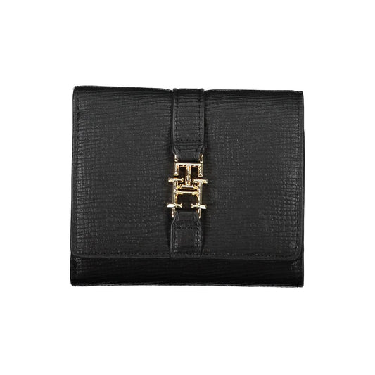 Nero Polyurethane Women Wallet