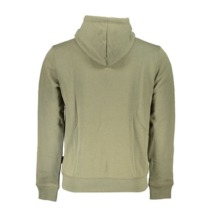"Verde Cotton Men's Sweatshirt with Hood"