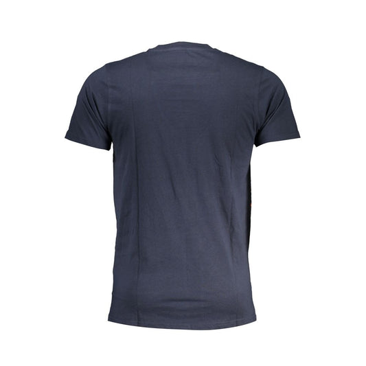 Blu Cotton Mens T-Shirt