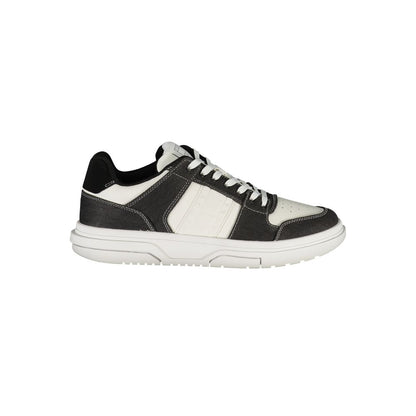 Nero Polyurethane Men Sneaker